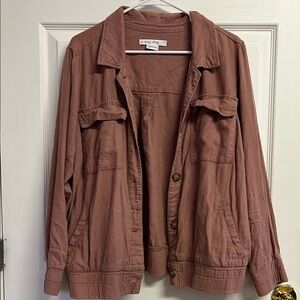 In Every Story Women's Brown Jacket